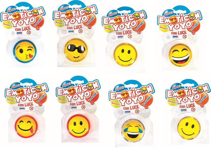 Immagine prodotto Rs Toys Emoticon yoyo conf.blister con luce disegni assortiti