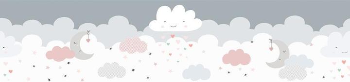 Produktbild A.S. Création Lovely Kids Kinderzimmer Dreamy Sky mit niedlichen Wolken (15 x 500 cm)