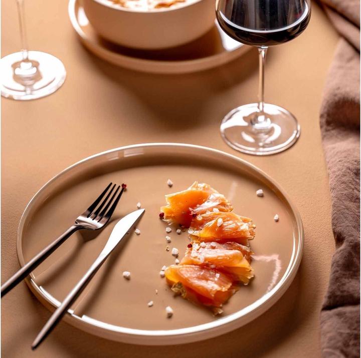 Produktbild Leonardo Speiseteller Roma 6 Stück,Orange (6 x, 27 cm)