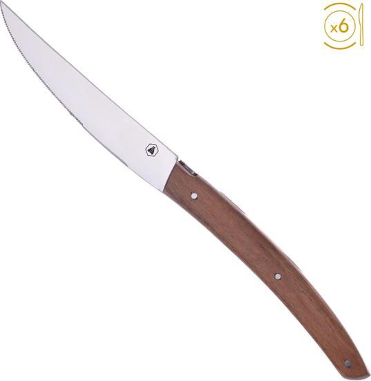 Produktbild Laguiole Light Pakkawood (6 Stück, Messer)