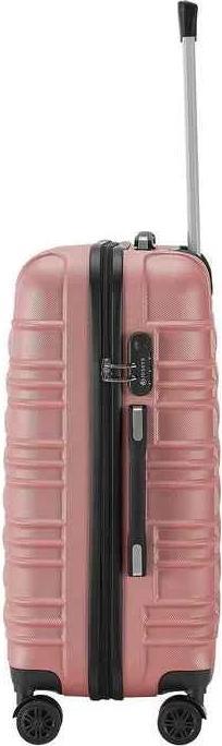 Produktbild Juskys 3-teiliges Hartschalenkoffer-Set mit 360° Rollen (120 l, M (50 - 90l), XL (ab 115l))
