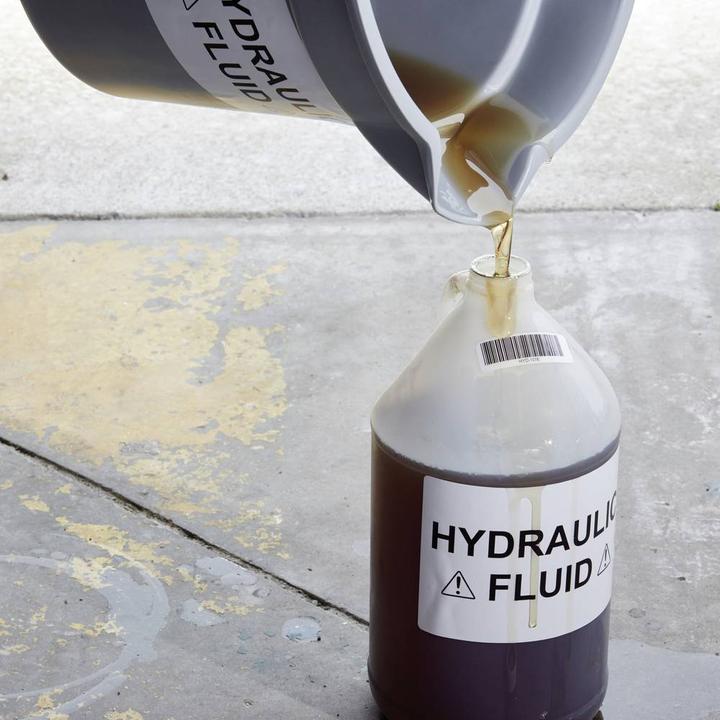 Actual product image Dymo LW plastic labels, 2 rolls a 450 labels