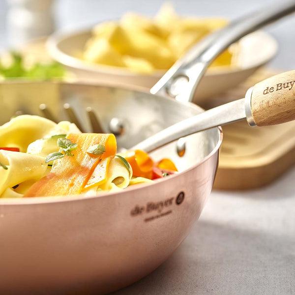 Actual product image de Buyer prima matera (24.50 cm, Frying pan, Copper, Stainless steel)