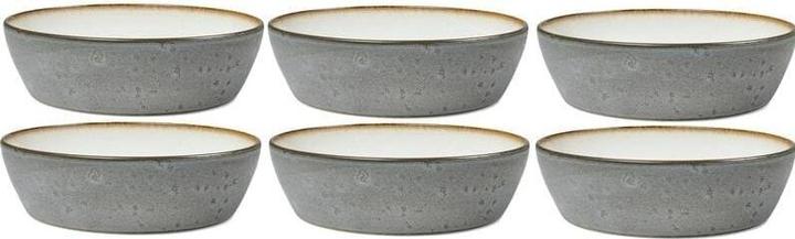 Bitz Zuppiera 18 cm, 6 pezzi, Grigio/Crema (18 cm, 6 x)