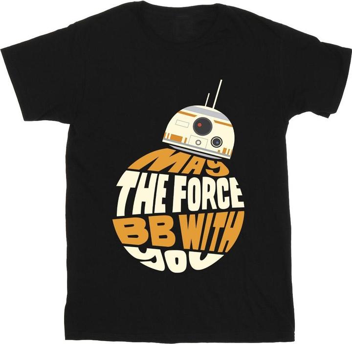 Image du produit Star Wars - T-shirt MAY THE FORCE BB8 - Garçon (128)