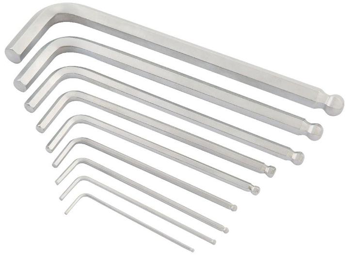 Immagine prodotto Kendo Gioco di clés mâles coudées à six pans avec tête sphérique