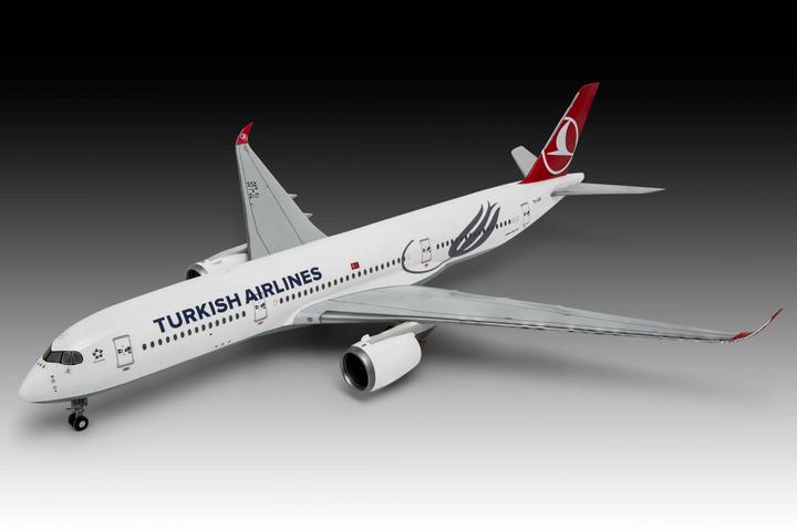 Actual product image Revell Airbus A350-900 Turkish Airlines
