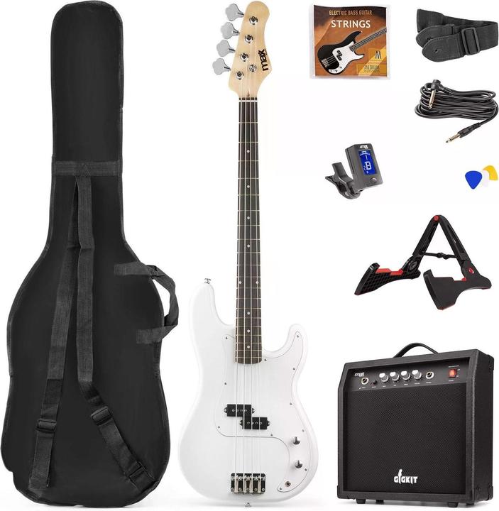 Produktbild Max E-Bass GigKit Weiss (E-Bass, Holz)