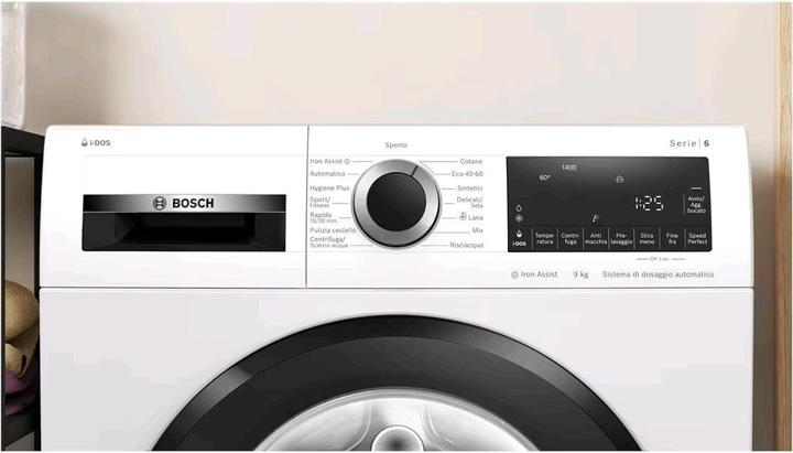 Immagine prodotto Bosch Hausgeräte Bosch WGG244F0II Lavatrice 9 Kg Classe A (9 kg, A sinistra)
