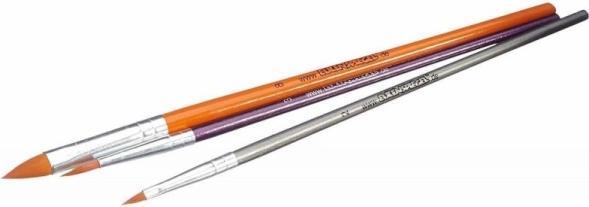 Produktbild Magni 955512 - Profi-Pinselset, Rundpinsel Grösse 3, Katzenzungenpinsel Grösse 2 und 8