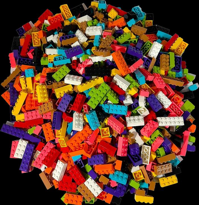 Immagine prodotto LEGO Mattoni misti - 1 chilo circa 500 mattoni (LEGO Classic)
