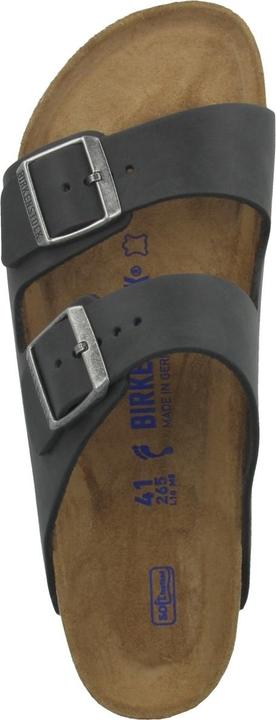 Actual product image Birkenstock Arizona Greased Leather Nubuck Narrow (43)