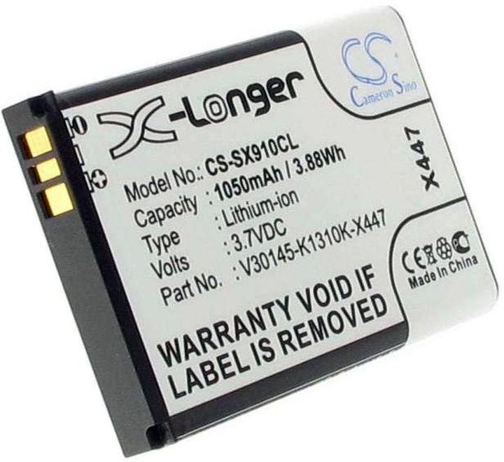 Produktbild NoName Battery for Siemens V30145-K1310K-X447, Gigaset SL910 etc. 1050mAh, 3.7V