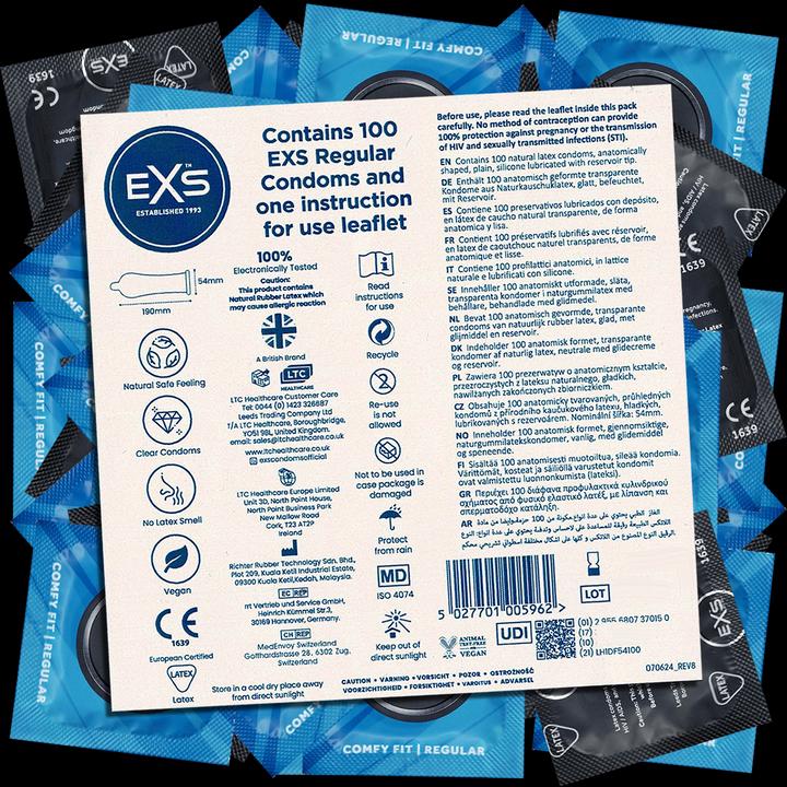 Actual product image EXS Regular (100 pcs.)