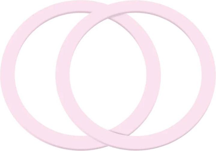 Joyroom set di anelli magnetici in metallo per smartphone 2 pezzi rosa (JR-Mag-M3)