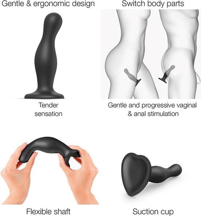 Produktbild Rimba Strap-On-Me Dildo Plug Curvy X- Large