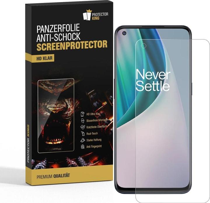 Produktbild Protectorking 4x Premium Displayschutzfolie 3D KLAR (4 Stück, OnePlus Nord N10)