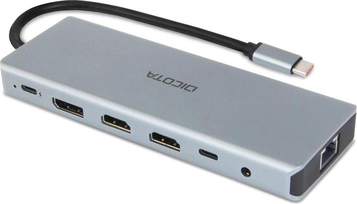 Image du produit Dicota STATION D'ACCUEIL USB-C 13-EN-1 (USB-C, 13 Ports)