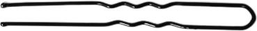 Image du produit Cosmetic Épingles à cheveux noires 60x1,2mm ondulées 10pcs. (25 pcs)