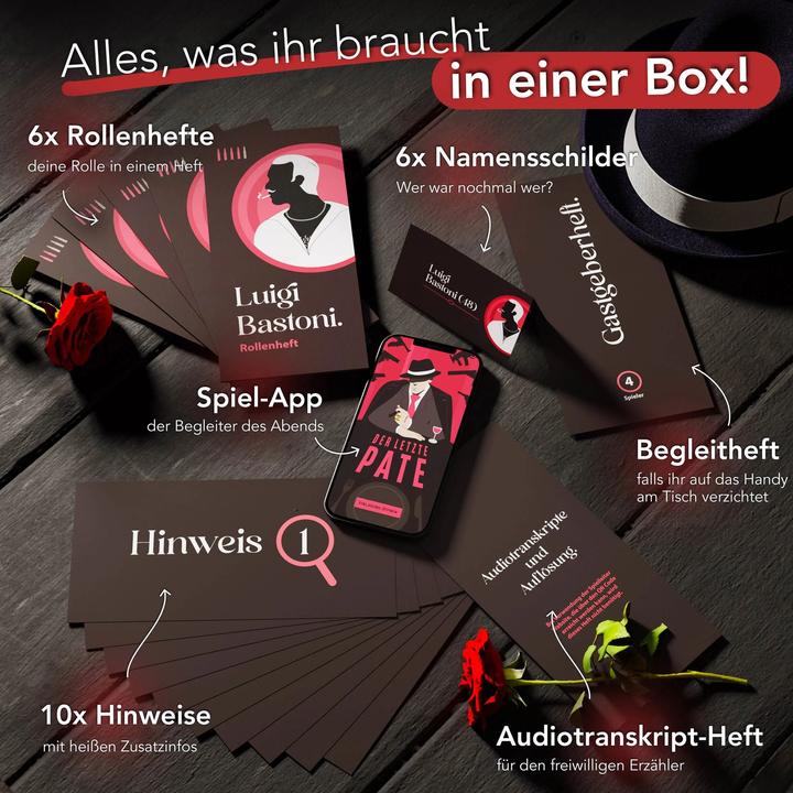 Produktbild Crime Cases Der letzte Pate - Krimidinner (Deutsch)