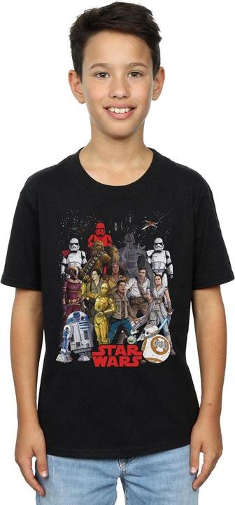 Immagine prodotto Star Wars The Rise Of Skywalker Character Collage Maglietta Ragazzi (140, 146)