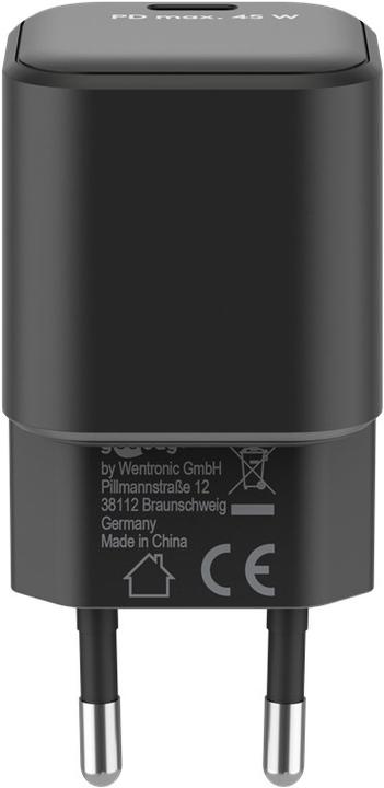 Produktbild Goobay USB-C Nano Schnellladegerät mit GaN Technologie (45 W)
