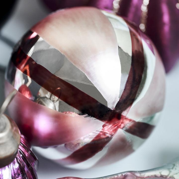 Actual product image House Doctor Ornaments, HDStar, red (4 -part)