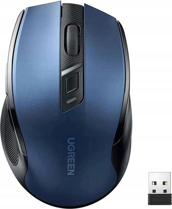 Ugreen Mouse Wireless MU006 Blue 15064 (Kabellos)