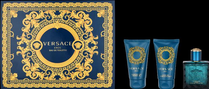 Image du produit Versace Eros Christmas 2023 Eau de Toilette 50 / Gel Douche / Baume Après-Rasage (Set parfum)