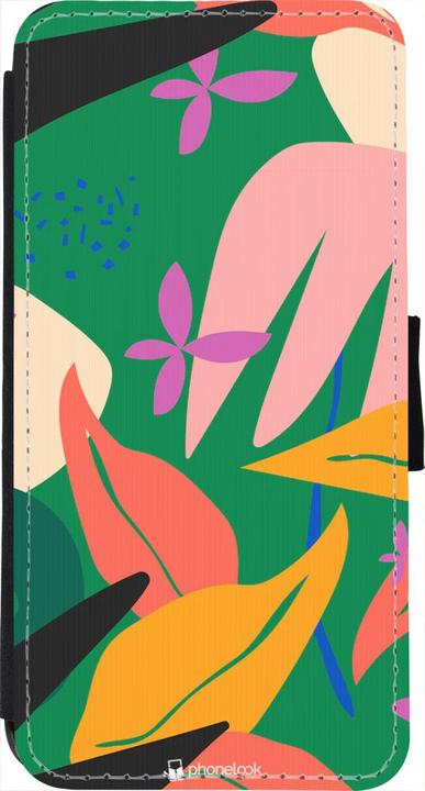 Produktbild PhoneLook Hülle Wallet schwarz Abstract Jungle (Apple iPhone 7)