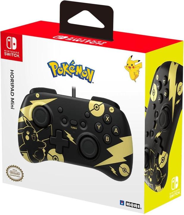 Image du produit HORI Horipad Mini - Pikachu Black & Gold Edition (Switch)
