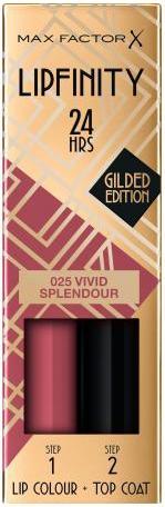 Produktbild Max Factor Lipfinity 24HRS Lip Colour (025 Vivid Splendour)