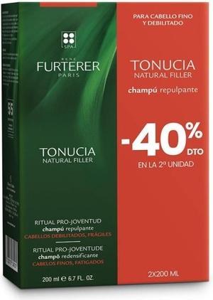 Produktbild Rene Furterer Tonucia Natural Filler Repulping Shampoo 2x200ml (200 ml)
