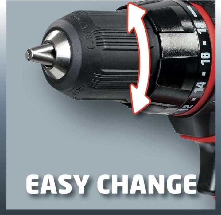 Actual product image Einhell Cordless screwdriver (Rechargeable battery operated)