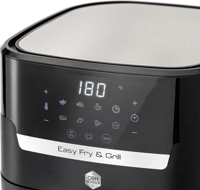 OBH Nordica AG5058S0 fryer Single 4.5 L Stand-alone Hot air fryer Black