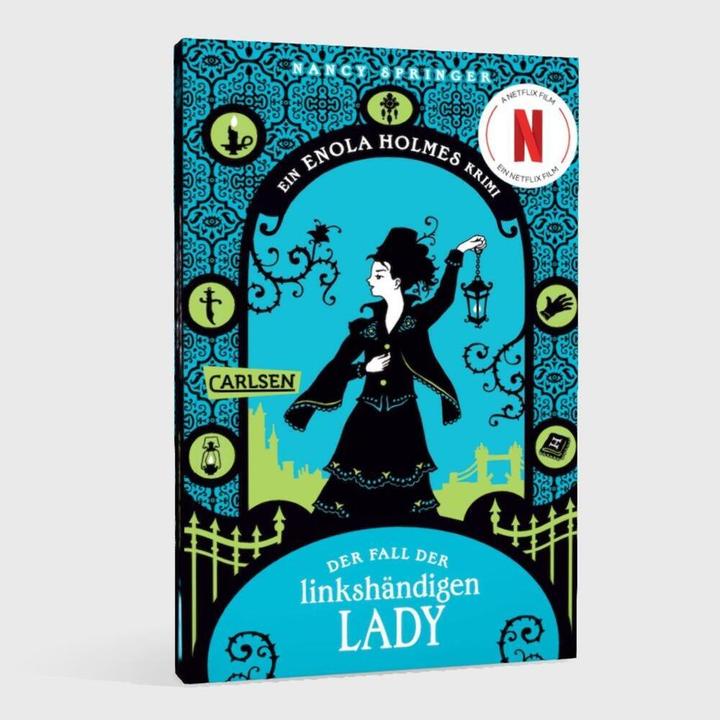 Image du produit Enola Holmes: Der Fall der linkshändigen Lady (Allemand, Nancy Springer, 2024)