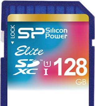 Immagine prodotto Silicon Power Elite UHS-I 128GB SDXC 85/10 MBs SP128GBSDHAU1V10 (128 GB, SDXC, U1, UHS-I)