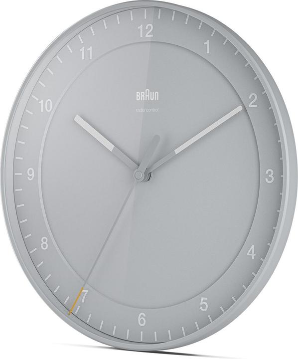 Produktbild Braun Wanduhr, grau m.Funk (30 cm)