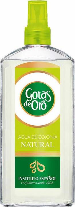 Actual product image Instituto Español GOTAS DE ORO NATURAL agua de colonia spray 400 ml (Eau de cologne, 400 ml)
