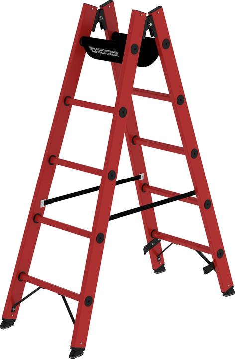 Actual product image Munk Solid plastic ladder (Stepladder, 155 cm)