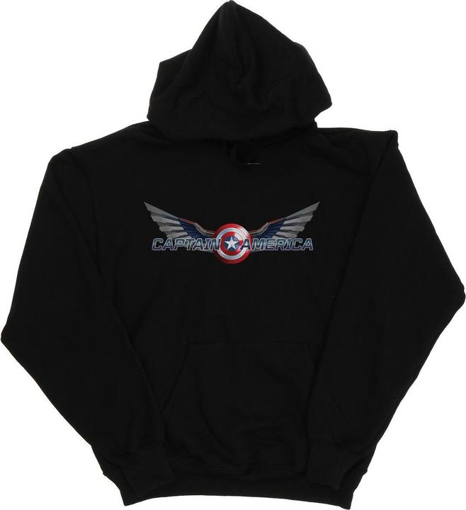 Produktbild Falcon And The Winter Soldier Captain America Logo Kapuzenpullover (M)
