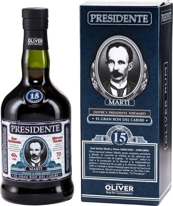 Actual product image Oliver & Oliver Presidente (1 x 70 cl)