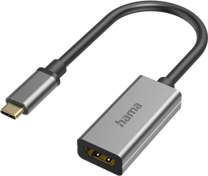 Immagine prodotto Hama Adattatore video, presa USB-C - presa HDMI™, Ultra-HD 8K@60Hz, alluminio (USB-C)