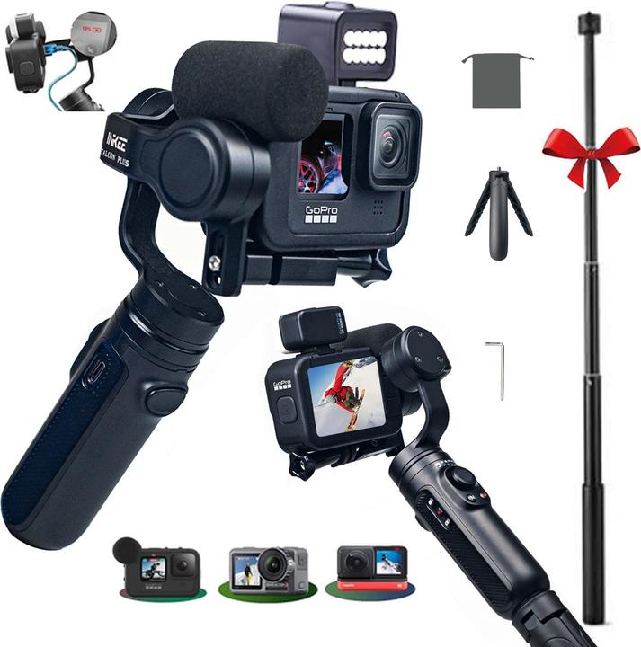 Inkee Falcon Plus 3 (Smartphone, Action camera, System camera, 0.20 kg)