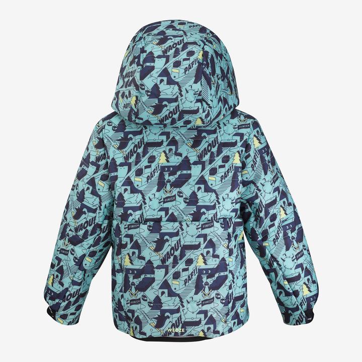 Image du produit Wedze Veste de ski enfant chaude simple zip - 100 pressions (110 C)