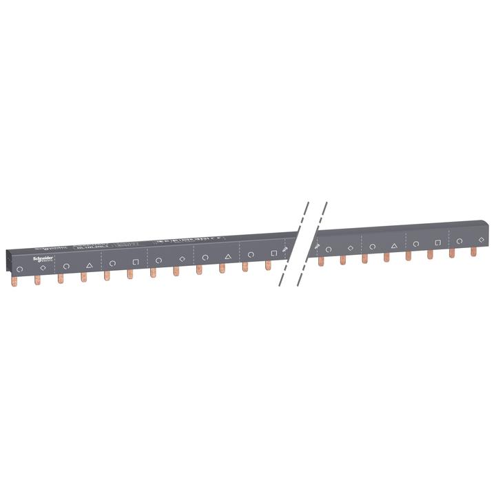 Actual product image Schneider Electric Acti9 Cutable Comb Busbar 3+N 57 Mod
