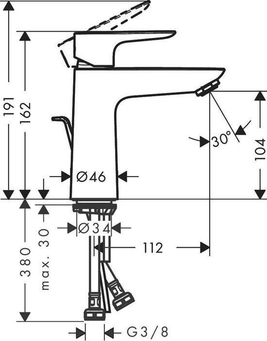 Produktbild hansgrohe Talis E Chrom
