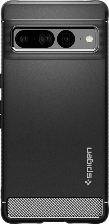 Produktbild Spigen Rugged Armor Google Pixel 7 Pro czarny/matte black ACS04725 (Google Pixel 7 Pro)