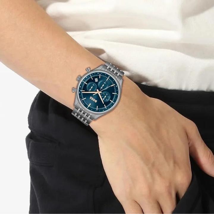 Actual product image BOSS Hugh Gregory (Chronograph, 45 mm)