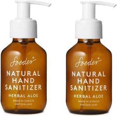 Soeder* Natural Hand Sanitizer 2x100ml - Herbal Aloe